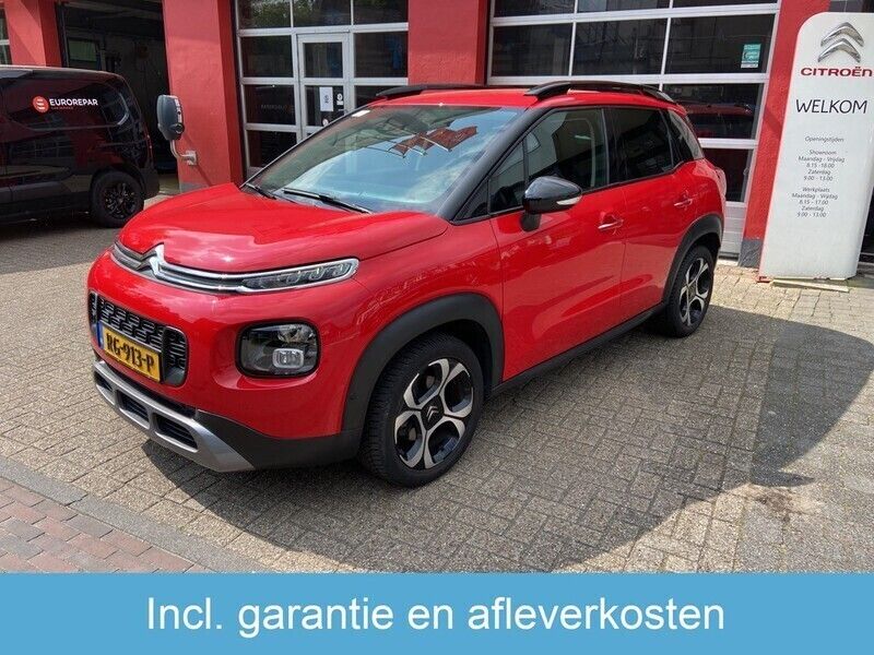 Rood Gebruikt 2017 Citroën C3 Aircross Shine SUV | € 12.950 (Duur) - Afbeelding 1/4