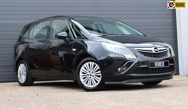 Zwart Gebruikt 2016 Opel Zafira Tourer Edition MPV | € 12.950 (Iets duurder) - Afbeelding 1/4