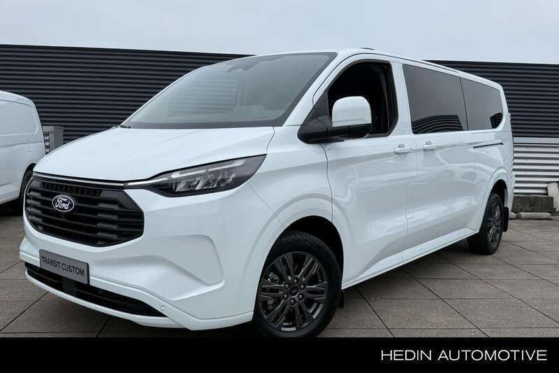 Wit Nieuw 2025 Ford Transit Custom Limited Stationwagen | € 59.176 (Duur) - Afbeelding 1/4