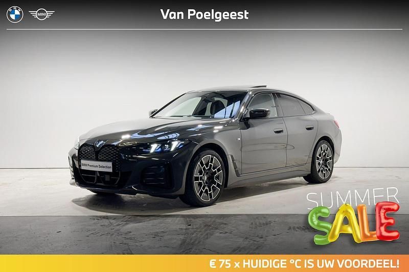 Grijs, metallic lak Gebruikt 2024 BMW i4 M Sport Sedan | € 52.900 (Duur) - Afbeelding 1/4