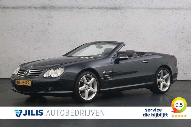 Zwart Gebruikt 2002 Mercedes SL55 AMG AMG Cabriolet | € 29.950 - Afbeelding 1/3