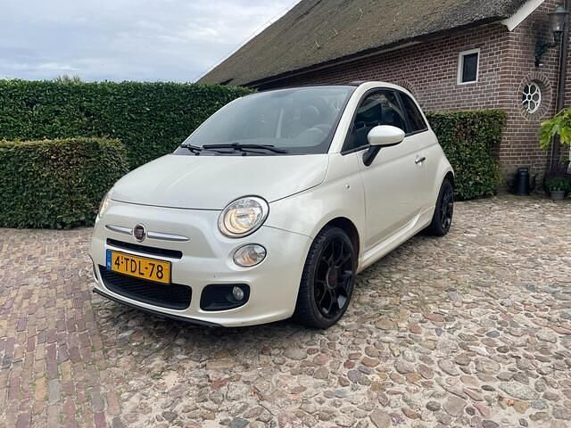 Wit Gebruikt 2014 Fiat 500C Cabriolet | € 8.450 (Eerlijke prijs) - Afbeelding 1/4