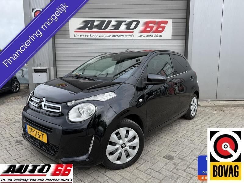Zwart Gebruikt 2019 Citroën C1 Shine Hatchback | € 5.995 (Super prijs) - Afbeelding 1/4