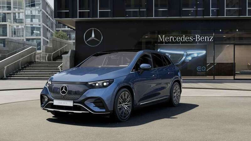 Blauw Nieuw 2025 Mercedes EQE300 Sport Edition SUV | € 97.100 - Afbeelding 1/4