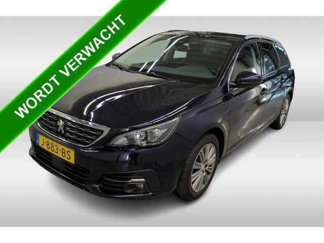 Blauw Gebruikt 2020 Peugeot 308 Premium Stationwagen | € 12.990 (Eerlijke prijs) - Afbeelding 1/4