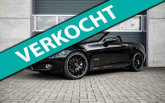 Zwart Gebruikt 2010 Mercedes SLK200 Prestige Cabriolet | € 15.490 (Iets duurder) - Afbeelding 1/4