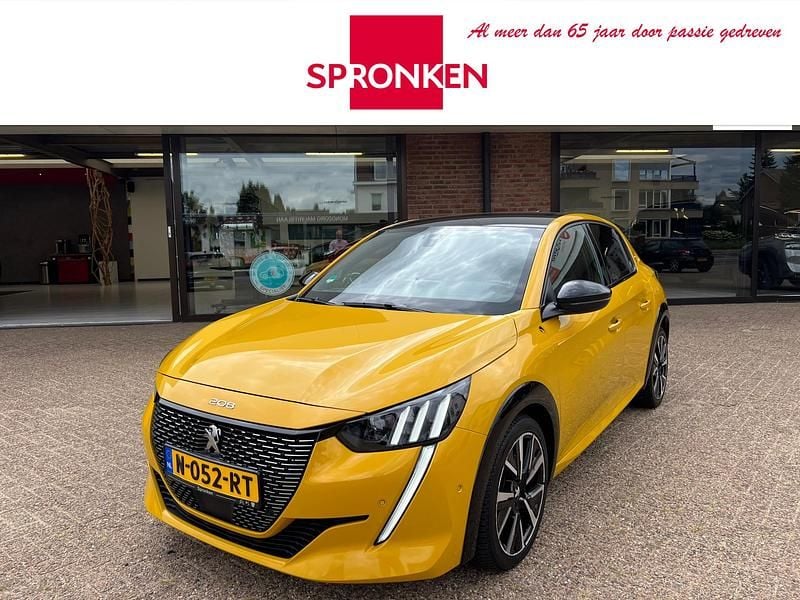 Geel Gebruikt 2021 Peugeot 208 GT Hatchback | € 16.900 (Iets duurder) - Afbeelding 1/4