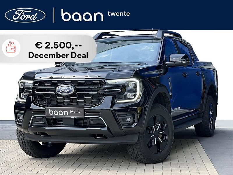 Zwart Nieuw 2025 Ford Ranger Pickup | € 59.350 (Duur) - Afbeelding 1/4