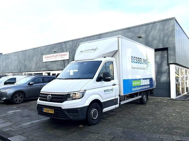 Wit (metallic) Gebruikt 2018 VW Crafter Highline Van | € 8.750 - Afbeelding 1/4
