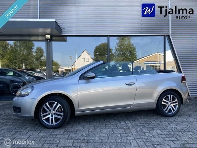 Grijs Gebruikt 2012 VW Golf VII Highline Cabriolet | € 9.997 (Eerlijke prijs) - Afbeelding 1/4