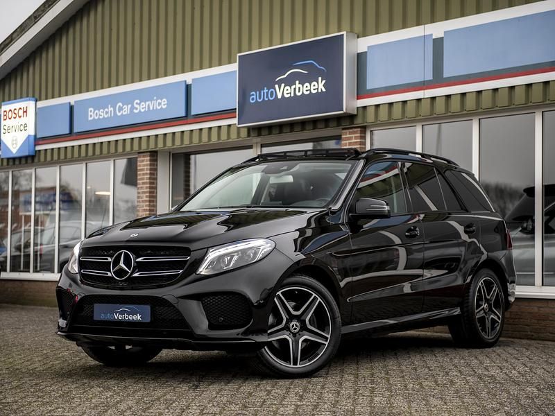 Zwart Occasion 2018 Mercedes GLE350 AMG SUV | € 29.990 (Eerlijke prijs) - Afbeelding 1/4