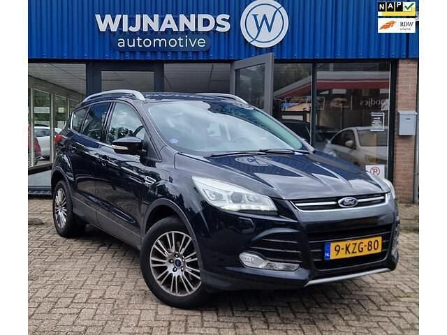 Zwart Gebruikt 2013 Ford Kuga Titanium SUV | € 11.950 (Duur) - Afbeelding 1/3