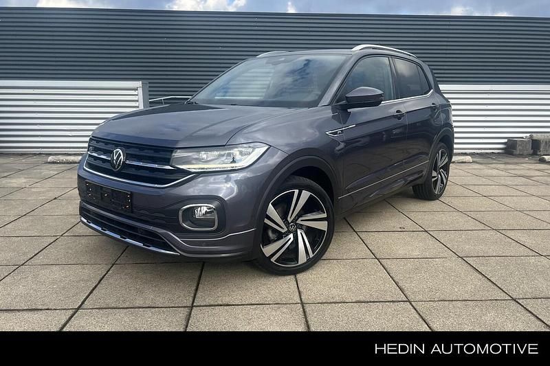Grijs, metallic lak Gebruikt 2022 VW T-Cross R-line SUV | € 26.995 (Eerlijke prijs) - Afbeelding 1/3