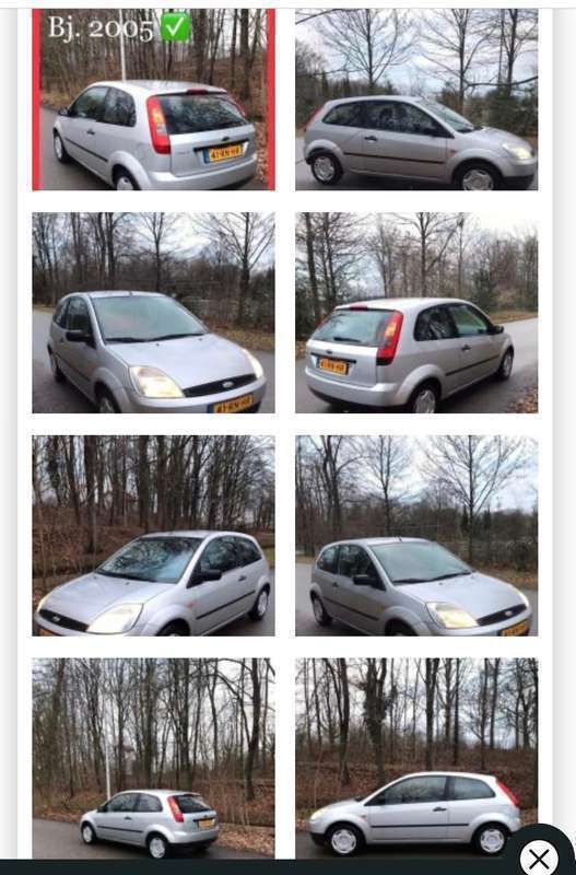 Grijs Gebruikt 2005 Ford Fiesta Style Hatchback | € 1.450 (Eerlijke prijs) - Afbeelding 1/4