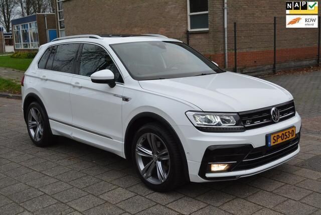 Wit Gebruikt 2018 VW Tiguan Highline SUV | € 24.950 (Duur) - Afbeelding 1/4