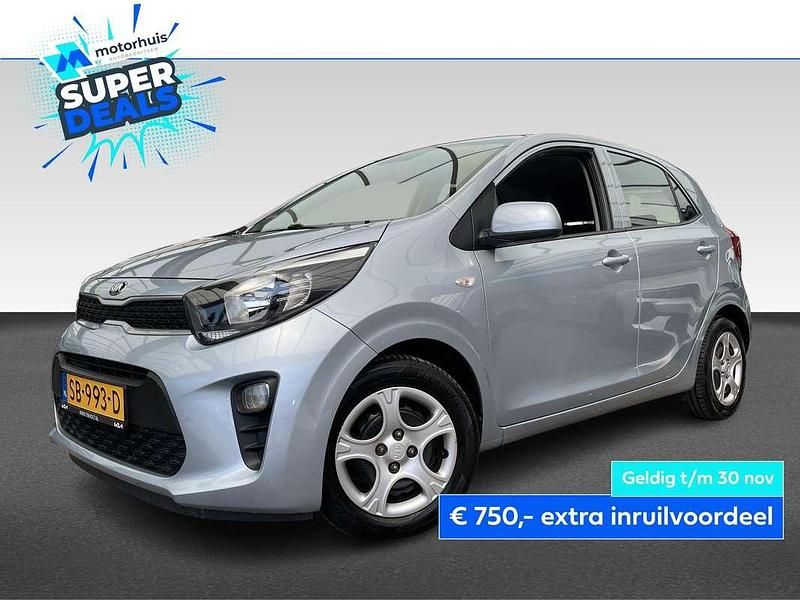 Blauw (metallic) Gebruikt 2018 Kia Picanto Hatchback | € 8.450 (Eerlijke prijs) - Afbeelding 1/4