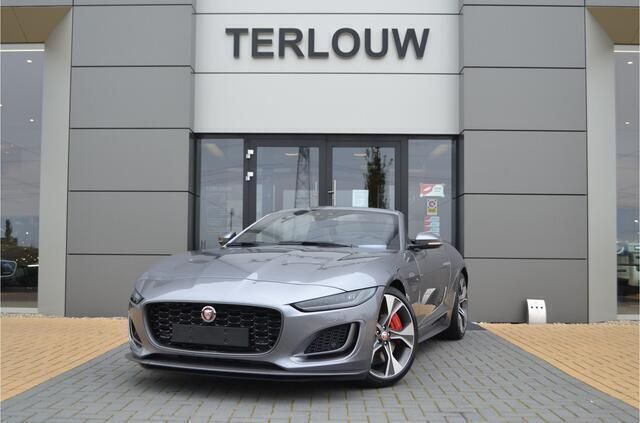 Grijs Gebruikt 2022 Jaguar F-Type First Edition Cabriolet | € 104.995 - Afbeelding 1/4