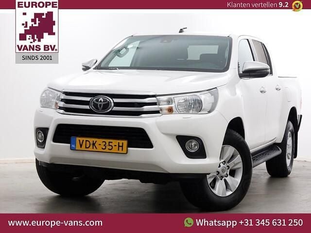 Wit Occasion 2019 Toyota HiLux Pickup | € 24.950 (Super prijs) - Afbeelding 1/3