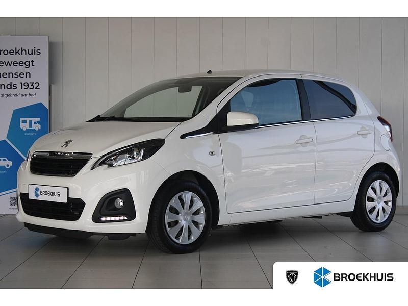 Wit Gebruikt 2020 Peugeot 108 Active Hatchback | € 9.450 (Eerlijke prijs) - Afbeelding 1/4