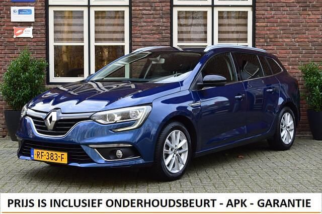 Blauw Gebruikt 2017 Renault Mégane GrandTour LIMITED Stationwagen | € 9.449 (Eerlijke prijs) - Afbeelding 1/4