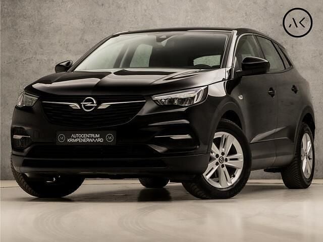 Zwart Gebruikt 2021 Opel Grandland X Sport SUV | € 19.945 (Super prijs) - Afbeelding 1/4