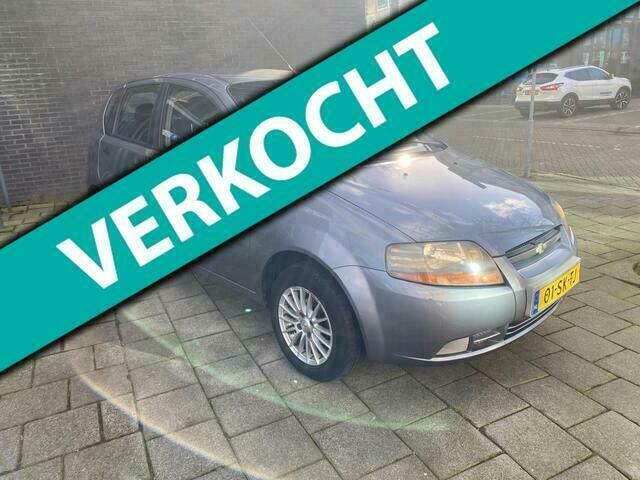 Grijs Gebruikt 2006 Chevrolet Kalos Hatchback | € 1.450 (Eerlijke prijs) - Afbeelding 1/4