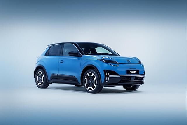 Blauw Nieuw 2025 Nissan Micra Evolve Hatchback | € 36.490 - Afbeelding 1/4