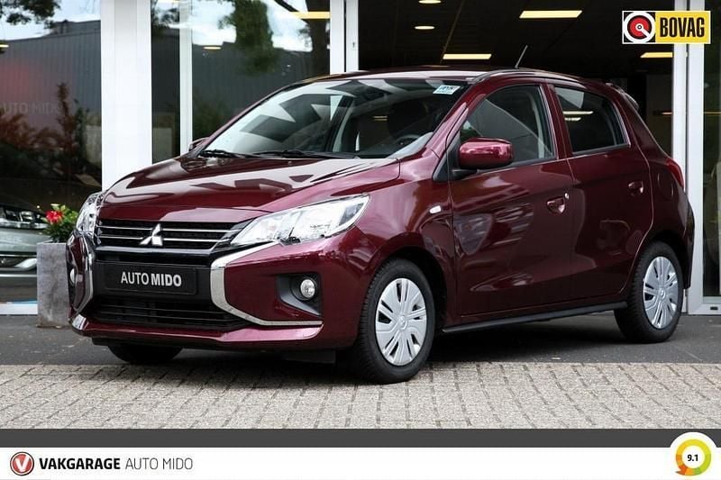 Rood Gebruikt 2023 Mitsubishi Space Star Select Hatchback | € 15.845 (Eerlijke prijs) - Afbeelding 1/4