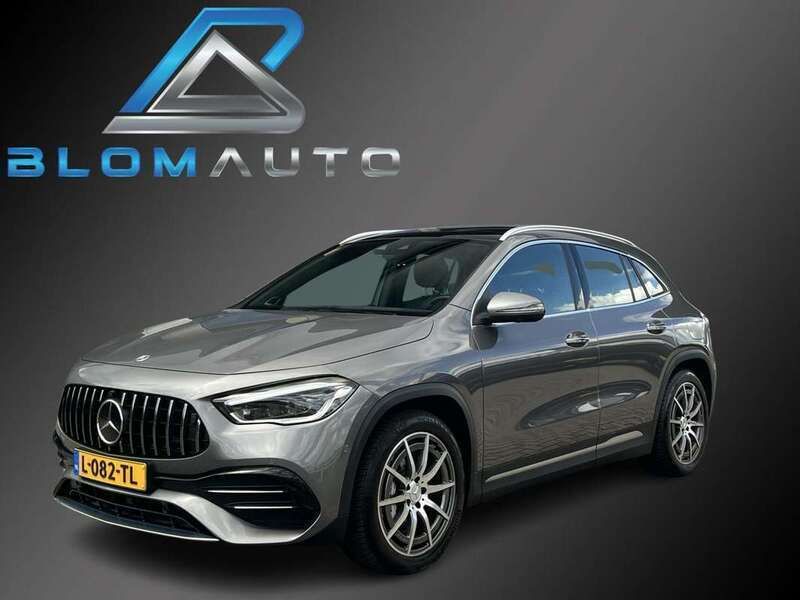 Grijs, metallic lak Gebruikt 2021 Mercedes GLA35 AMG AMG SUV | € 53.740 - Afbeelding 1/4