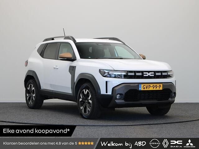 Wit Nieuw 2024 Dacia Duster Extreme SUV | € 30.845 (Goede deal) - Afbeelding 1/3
