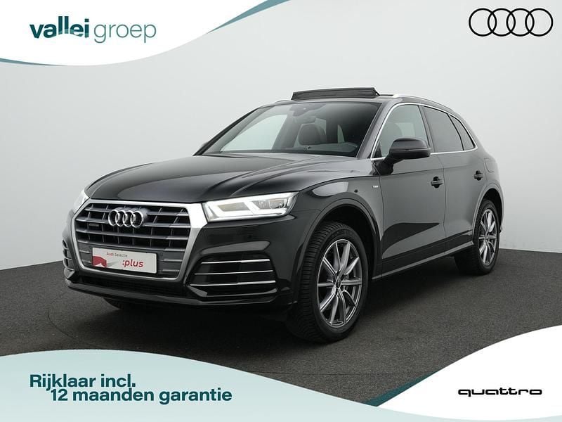 Zwart Occasion 2020 Audi Q5 S-Line SUV | € 30.900 (Super prijs) - Afbeelding 1/4