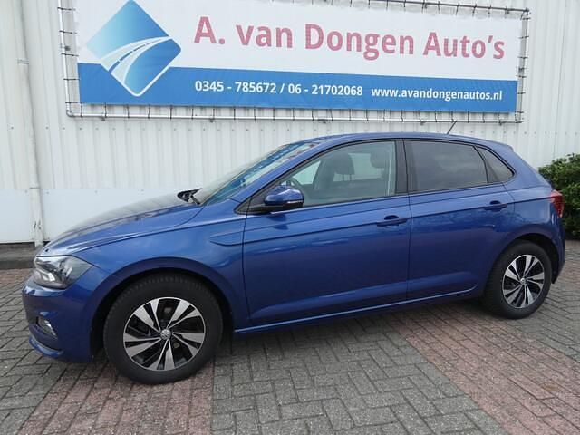 Blauw Gebruikt 2018 VW Polo Comfortline Hatchback | € 8.695 (Goede deal) - Afbeelding 1/4