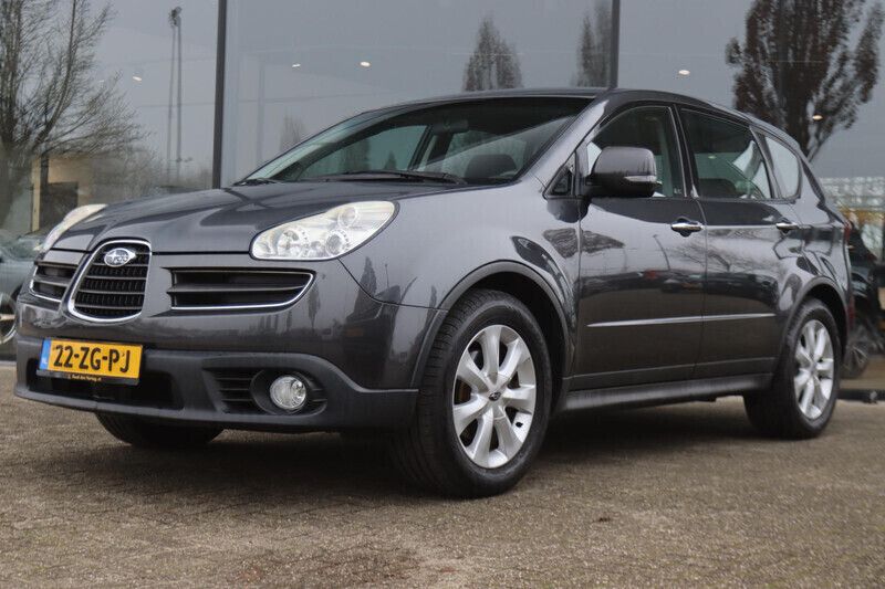 Grijs, metallic lak Gebruikt 2008 Subaru Tribeca Comfort SUV | € 9.900 - Afbeelding 1/4