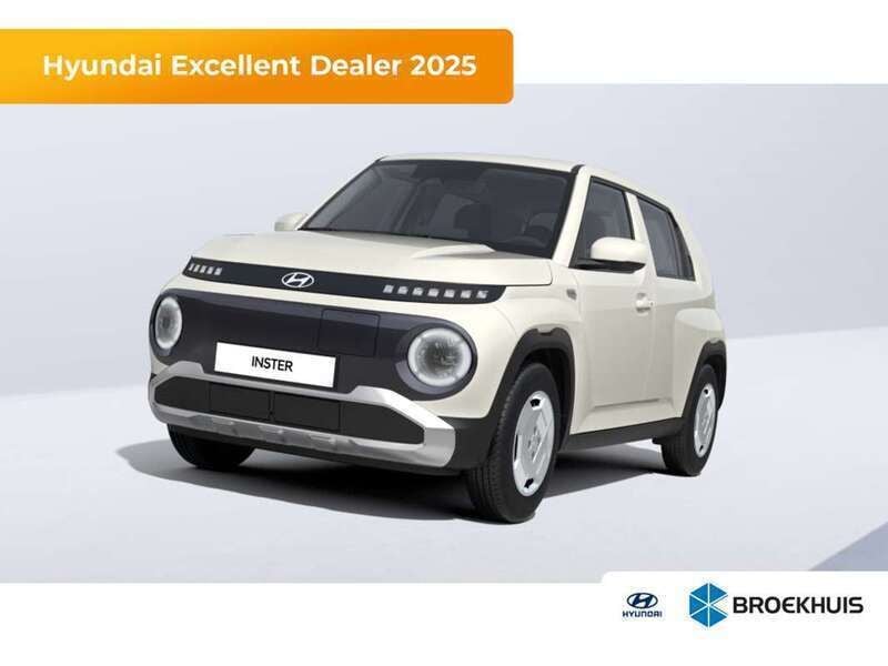 Wit Nieuw 2025 Hyundai Inster Hatchback | € 23.895 (Super prijs) - Afbeelding 1/4