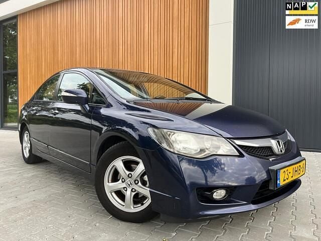 Blauw Gebruikt 2009 Honda Civic Hybrid Sedan | € 2.499 (Eerlijke prijs) - Afbeelding 1/4