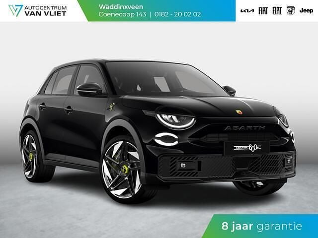Venom black (601) Nieuw 2025 Abarth 600e Turismo SUV | € 44.995 - Afbeelding 1/4
