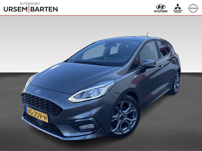 Grijs Gebruikt 2018 Ford Fiesta ST-Line Hatchback | € 12.930 (Eerlijke prijs) - Afbeelding 1/4