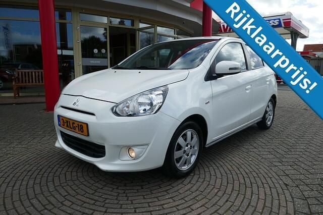 Wit Gebruikt 2014 Mitsubishi Space Star Intense Hatchback | € 5.950 (Eerlijke prijs) - Afbeelding 1/4