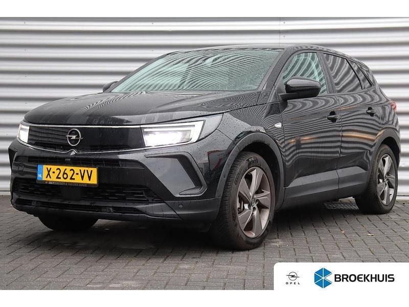 Zwart Gebruikt 2022 Opel Grandland X Elegance SUV | € 25.900 (Goede deal) - Afbeelding 1/1