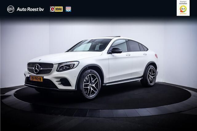 Wit Gebruikt 2018 Mercedes GLC250 Premium Plus Coupé | € 38.750 (Iets duurder) - Afbeelding 1/4