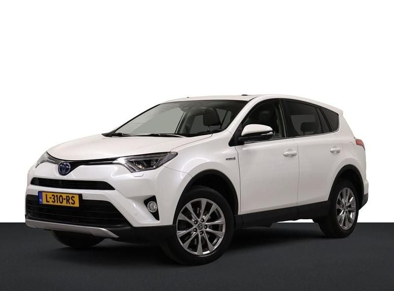 Wit Occasion 2021 Toyota RAV4 Hybrid Executive SUV | € 28.950 - Afbeelding 1/4