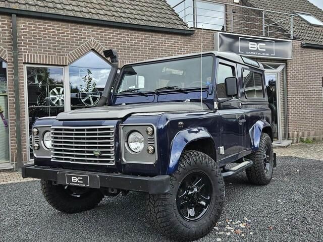 Blauw Gebruikt 2001 Land Rover Defender SUV | € 20.999 (Eerlijke prijs) - Afbeelding 1/4