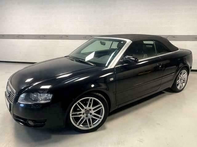 Occasion Audi A4 Cabriolet Sport 135 PK (99 kW) 2008 Zwart Cabriolet