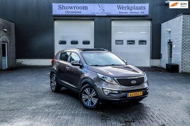 Geel Gebruikt 2014 Kia Sportage SUV | € 13.000 (Goede deal) - Afbeelding 1/4