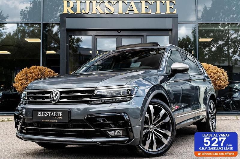 Grijs Gebruikt 2018 VW Tiguan Allspace Highline SUV | € 32.900 - Afbeelding 1/4