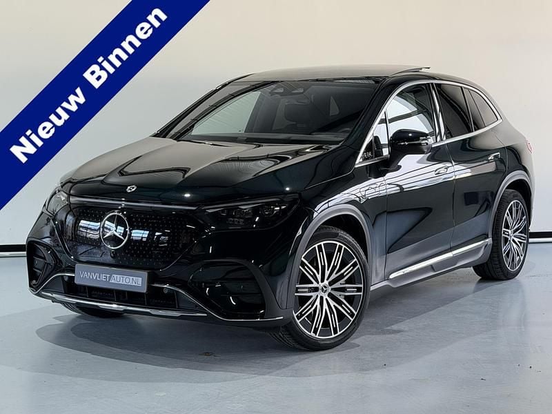 Groen (metallic) Occasion 2024 Mercedes EQE350 AMG line SUV | € 66.950 (Goede deal) - Afbeelding 1/4