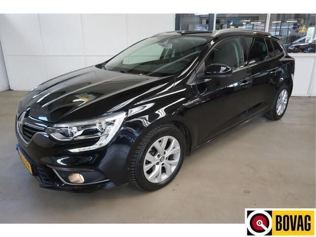 Zwart Gebruikt 2019 Renault Mégane GrandTour Bose Edition Stationwagen | € 16.950 (Goede deal) - Afbeelding 1/4