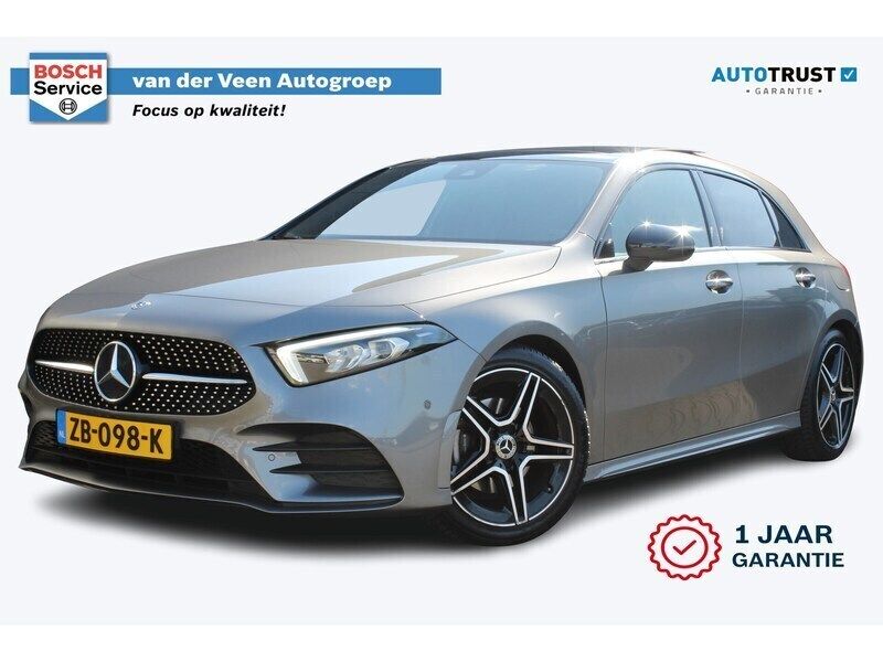 Grijs Gebruikt 2019 Mercedes A200 Business Hatchback | € 23.550 (Iets duurder) - Afbeelding 1/4