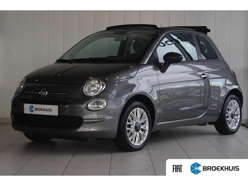 Grijs Occasion 2019 Fiat 500C Pop Star Cabriolet | € 13.395 (Eerlijke prijs) - Afbeelding 1/4