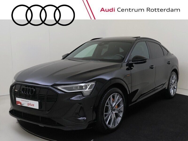 Zwart Gebruikt 2022 Audi e-tron Sportback Basis SUV | € 46.950 (Goede deal) - Afbeelding 1/4